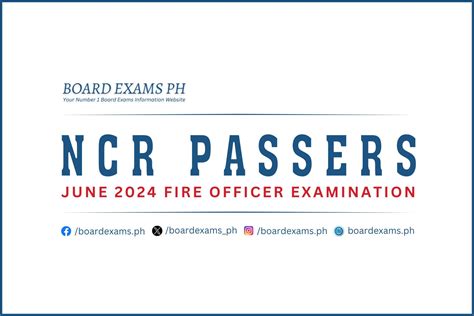 bfp ncr recruitment 2024|FOE RESULTS: June 2024 Fire Officer Exam List of Passers.